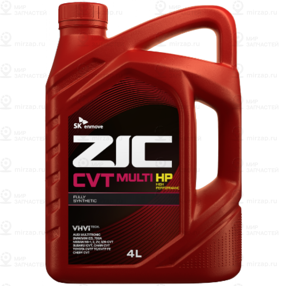 Zic Cvt Multi Hp (4L) Жидкость Гидравл.! Для Вар.,Синт.\ Nissan Ns-1/Ns-2,Vw Tl5 ZIC 162694