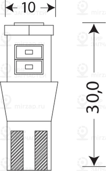 Запчасть Маяк 12T10CAN032BL