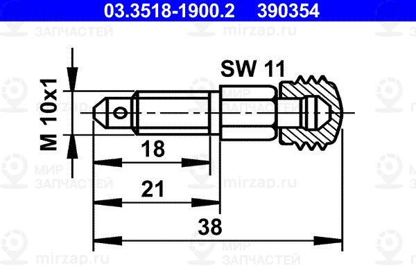 Запчасть ATE 03351819002