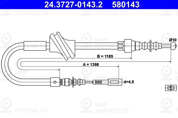 Запчасть ATE 24372701432
