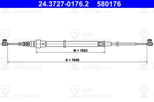 Запчасть ATE 24372701762