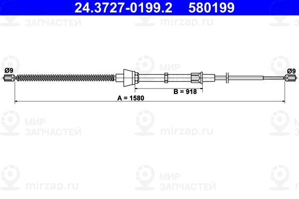 Запчасть ATE 24372701992