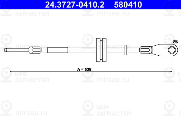 Запчасть ATE 24372704102