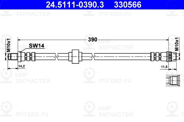 Запчасть ATE 24511103903