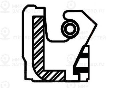 Запчасть CORTECO 19020607B