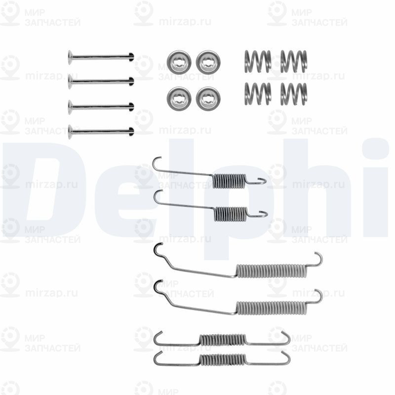 Комплектующие, тормозная колодка DELPHI LY1102