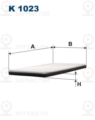 Запчасть FILTRON K1023
