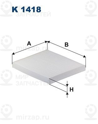 Запчасть FILTRON K1418