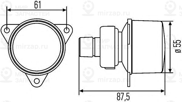 Запчасть HELLA 2XA008221021