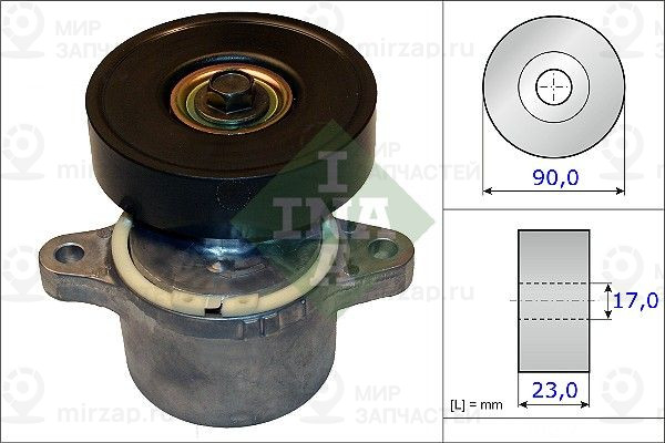 Натяжитель ремня, клиновой зубча INA 534046010