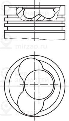 Запчасть MAHLE 0306602