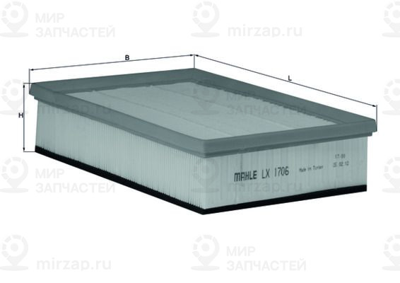 Запчасть MAHLE LX1706