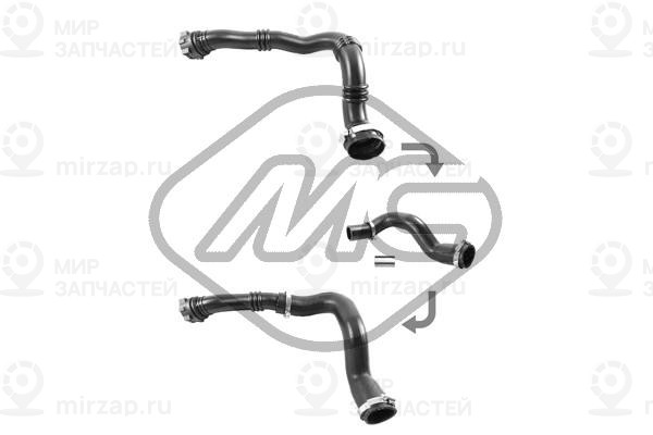 97625_Патрубок Renault METALCAUCHO 97625