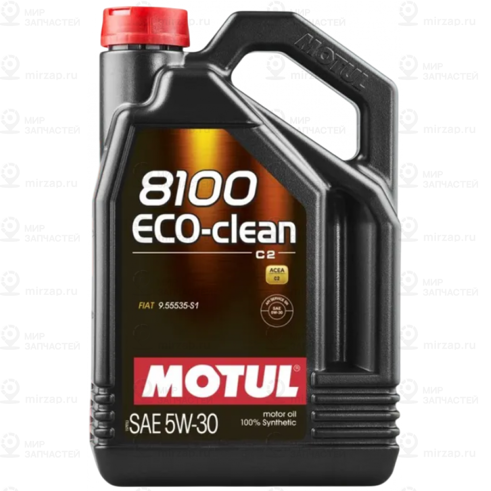 Масло Моторное Motul 8100 Eco-Clean 0W-30 Синтетическое 4 Л 113221 MOTUL 113221
