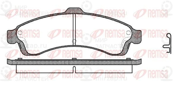 Запчасть REMSA 083702
