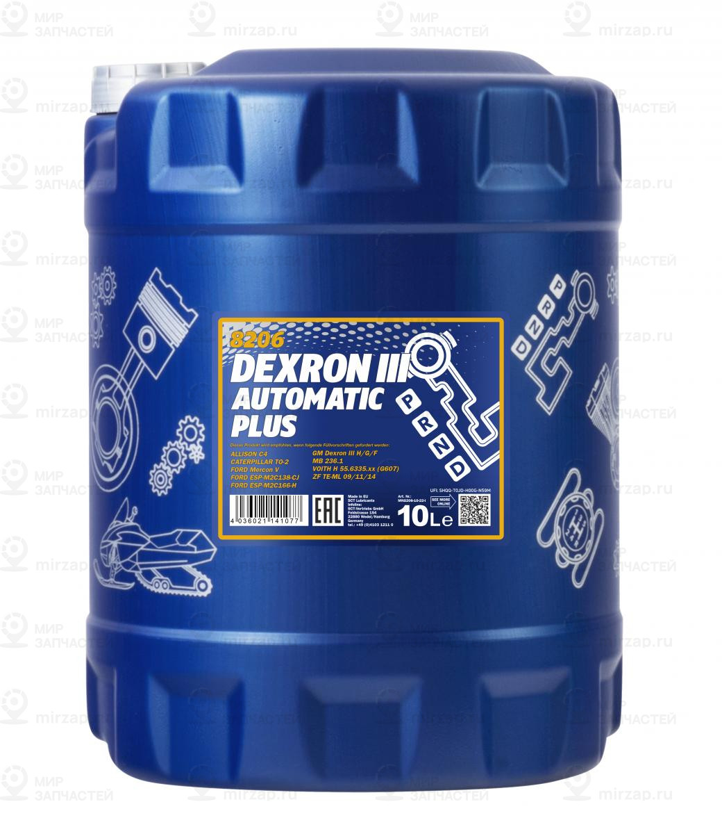 Atf Dexron Iii 10Л. SCT Germany MN820610