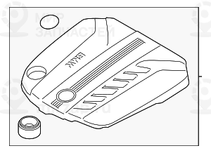 Звукоизоляционный кожух
 BMW 11148513453
