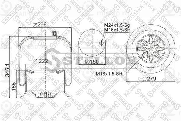 Запчасть STELLOX 9047574SX