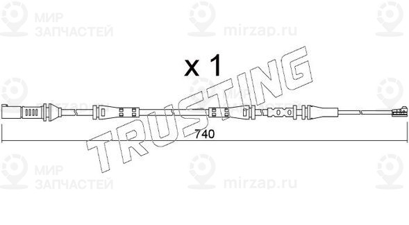 Запчасть TRUSTING SU362