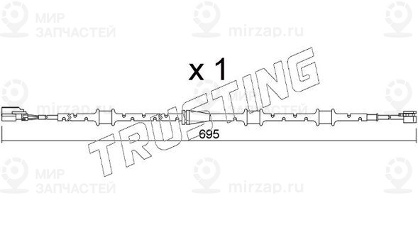Запчасть TRUSTING SU381