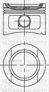 Поршень YENMAK 3103294000