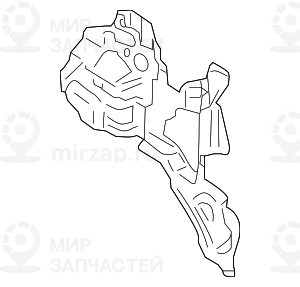 Abdeckung Akustik Hinten
 BMW 11148663501