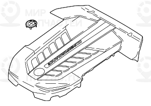 Schallschutzhaube
 BMW 11148677980