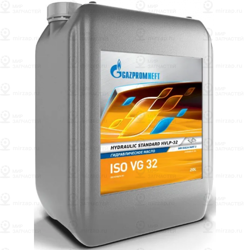 Масло Gazpromneft Гидравлическое Hydraulic Standard Hvlp-32 (20Л) Gazpromneft 25 GAZPROMNEFT 253422135
