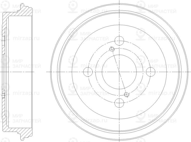 Запчасть G-brake GD06418