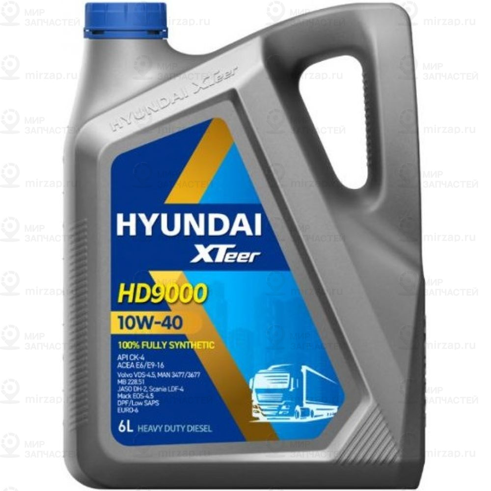 Моторное Масло Xteer Hd 9000 E6/Ck-4 5W-30 6Л HYUNDAI XTEER 1061254