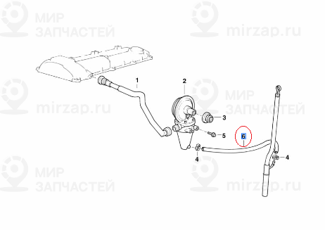 Шланг для прокачки
 BMW 11151740393