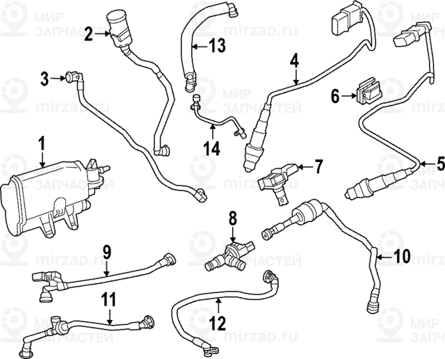 Entl?ftungsleitung
 BMW 11158652442